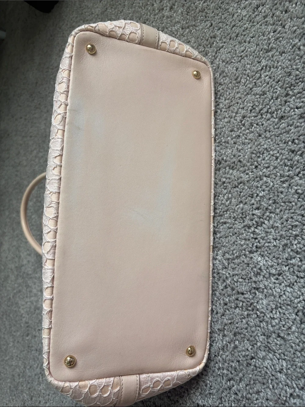 Dolce and Gabbana pale pink tote